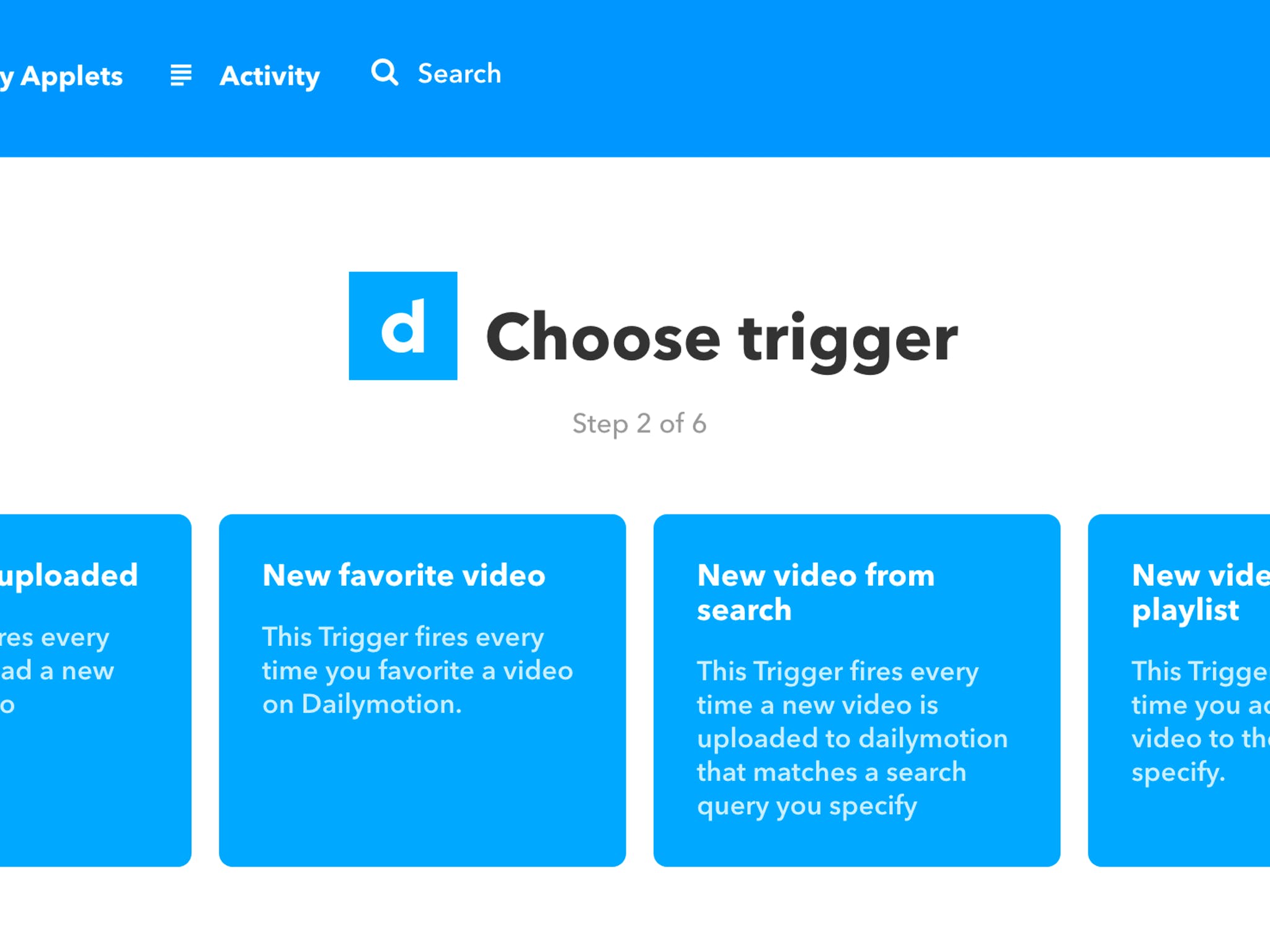 How to make an IFTTT applet that sends an email each time a specific new  video is found on Dailymotion? – Dailymotion for Developers